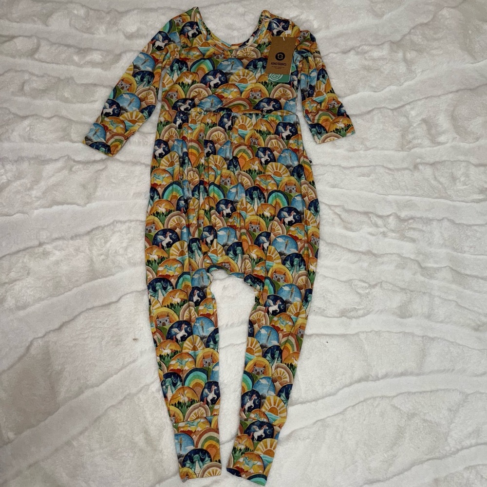 Kind thing twiggy romper fairytale scales girls various‎ sizes NWT comfy casual